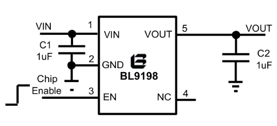 BL(上海贝岭)的BL9198-18BAPRN系统框图