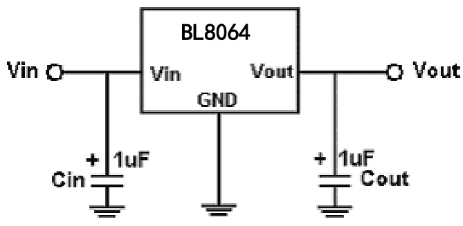 BL(上海贝岭)的BL8064CB3TR15系统框图