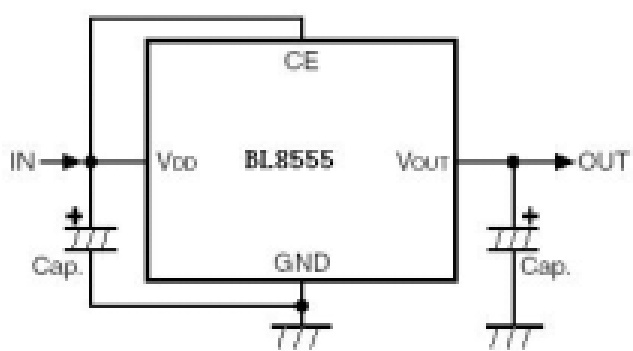 BL(上海贝岭)的BL8555-30PRA系统框图