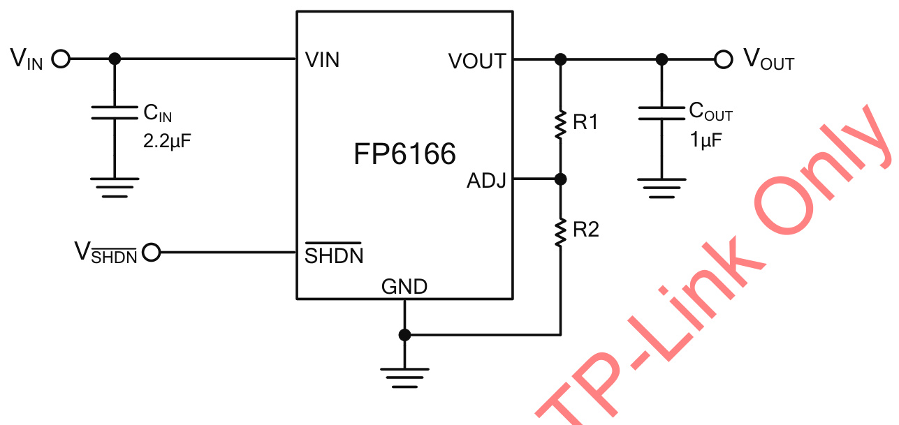 FITIPOWER(天钰)的FP6166S5CTR系统框图