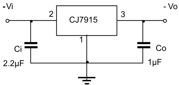CJ(江苏长电/长晶)的CJ7915系统框图