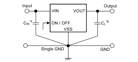 ABLIC(艾普凌科)的S-1135B12-M5T1U系统框图