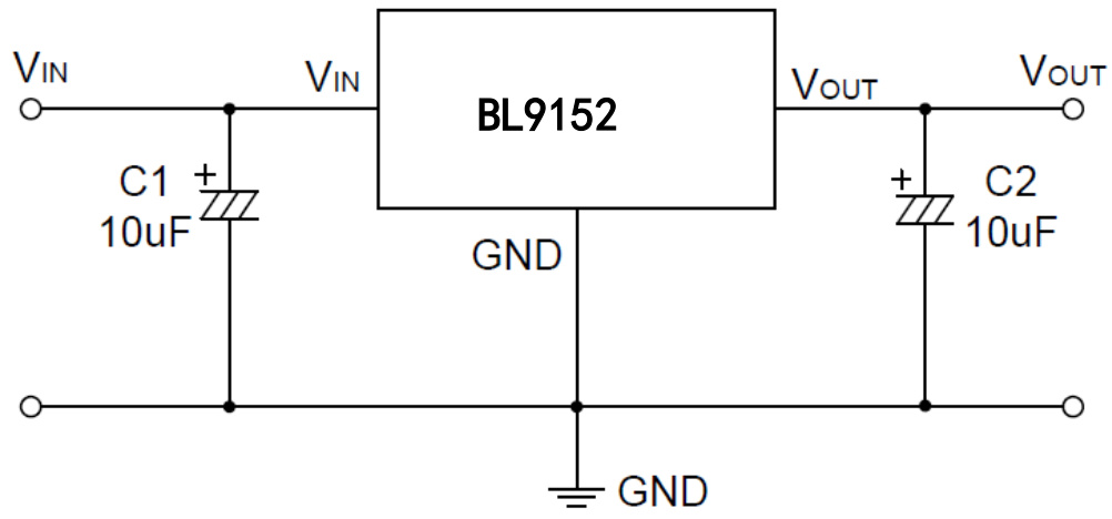 BL(上海贝岭)的BL9152-5.0系统框图
