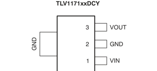 TI(德州仪器)的TLV117125DCYT系统框图