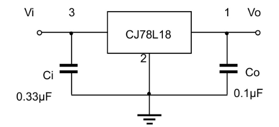 CJ(江苏长电/长晶)的CJ78L18系统框图
