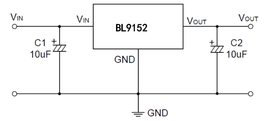 BL(上海贝岭)的BL9152-5.0系统框图