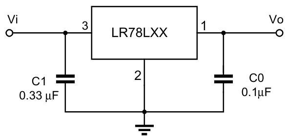 LRC(乐山无线电)的LR78L05U系统框图