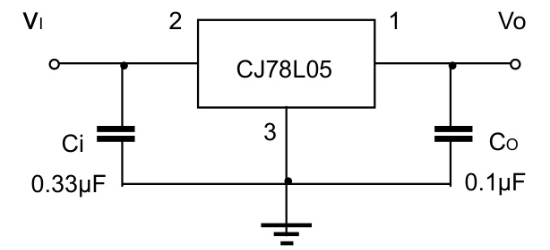 CJ(江苏长电/长晶)的CJ78L05系统框图