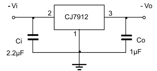 CJ(江苏长电/长晶)的CJ7912系统框图