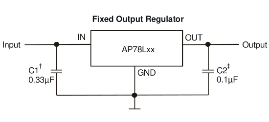 DIODES(美台)的AP78L05YG-13系统框图