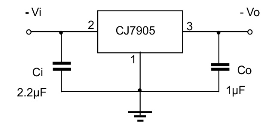 CJ(江苏长电/长晶)的CJ7905系统框图