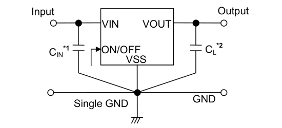 ABLIC(艾普凌科)的S-1200B50-M5T1U系统框图