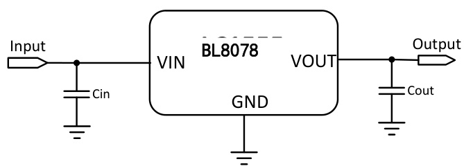 BL(上海贝岭)的BL8078CC3TR50系统框图