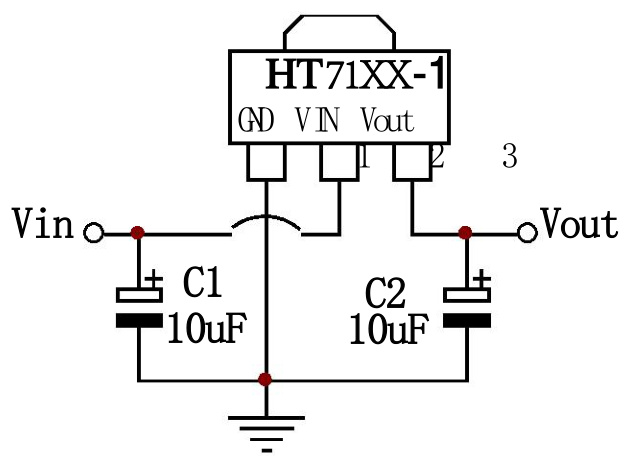 国芯佳品的HT7133-1系统框图