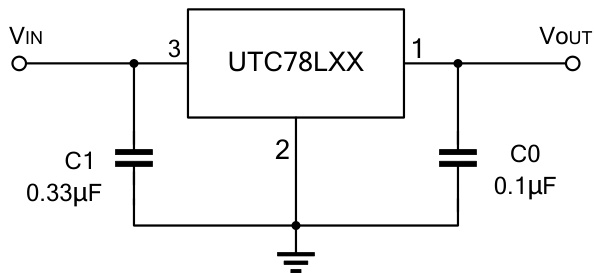 UTC(友顺)的78L05G-AB3-R系统框图