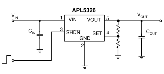 ANPEC(茂达电子)的APL5326BI-TRG系统框图