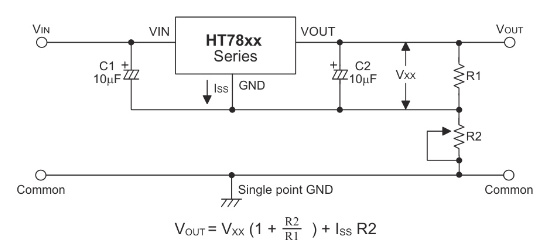 HOLTEK(合泰/盛群)的HT7818系统框图