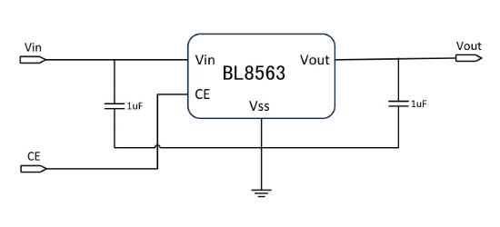BL(上海贝岭)的BL8563-33PRA系统框图