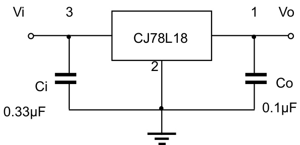 CJ(江苏长电/长晶)的CJ78L18系统框图
