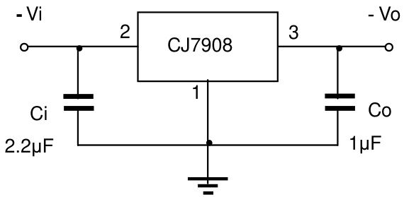 CJ(江苏长电/长晶)的CJ7908系统框图