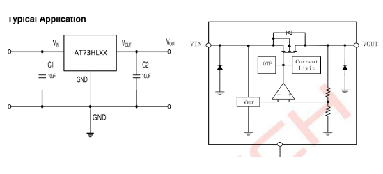 Agertech(艾吉芯)的AT73HL50SC系统框图