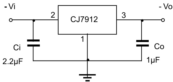 CJ(江苏长电/长晶)的CJ7912系统框图