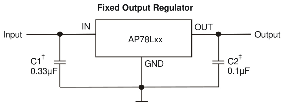 DIODES(美台)的AP78L05YG-13系统框图