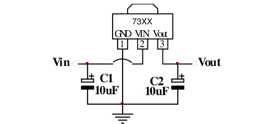UMW(友台半导体)的HT7333-A系统框图