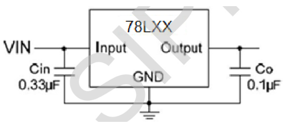 Siproin(上海矽朋)的78L05系统框图