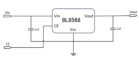 BL(上海贝岭)的BL8568CB5ATR18系统框图