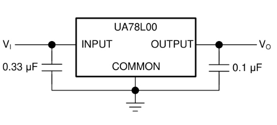 TI(德州仪器)的UA78L08ACPK系统框图
