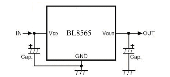 BL(上海贝岭)的BL8565CC3BTR25系统框图