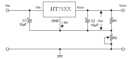 国芯佳品的HT7530系统框图