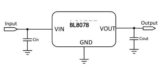 BL(上海贝岭)的BL8078CC3TR50系统框图