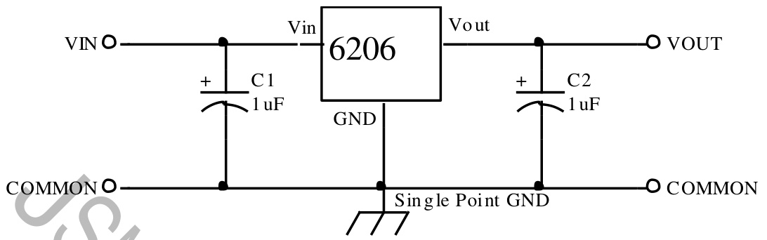 JSMSEMI(杰盛微)的JSM6206A3.0XG系统框图
