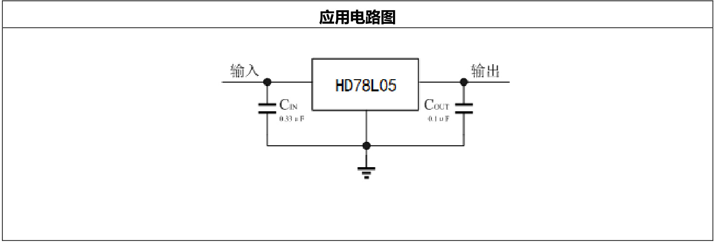 Broadic(展恒电子)的HD78L05系统框图