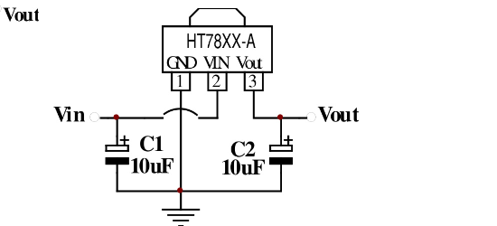 UMW(友台半导体)的HT7850-A系统框图
