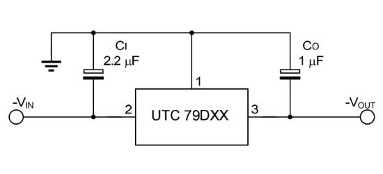 UTC(友顺)的79D05G-TN3-R系统框图