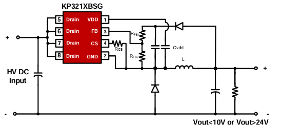 Kiwi Instruments(必易微)的KP3211BSGA系统框图