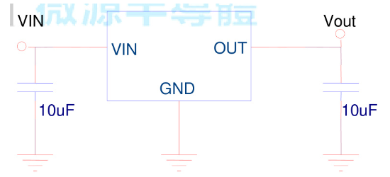 LOWPOWER(微源半导体)的LP3995-50X3F系统框图