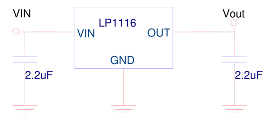 LOWPOWER(微源半导体)的LP1116-18G3F系统框图