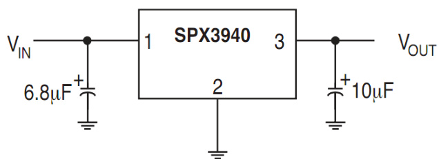 MaxLinear(迈凌)的SPX3940AM3-L-3-3/TR系统框图