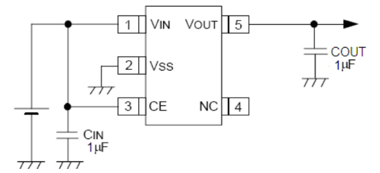 MICRONE(南京微盟)的ME6215C30M5G系统框图