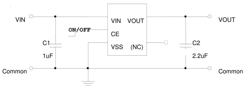 natlinear(南麟)的LN1152B332MR-G系统框图