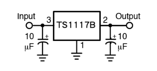 Taiwan Semiconductor(台湾半导体)的TS1117BCW33 RPG系统框图