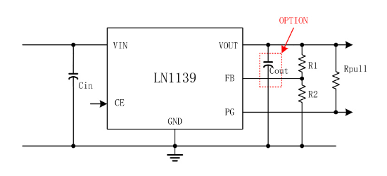 natlinear(南麟)的LN1139BAMR-G系统框图