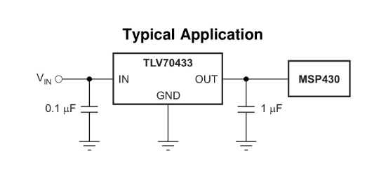 TI(德州仪器)的TLV70430DBVR系统框图