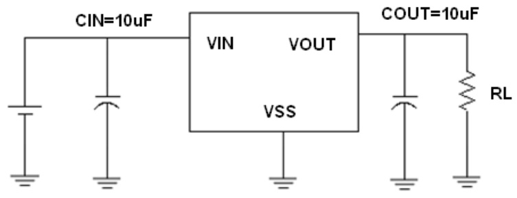 MICRONE(南京微盟)的ME6209A50PG系统框图