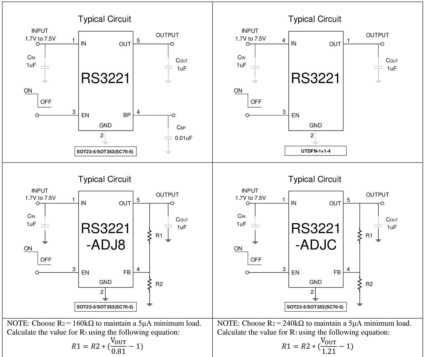 RUNIC(润石)的RS3221-2.8YF3系统框图