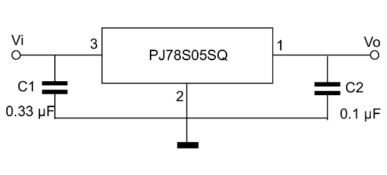 PJSEMI(平晶微)的PJ78S05SQ系统框图